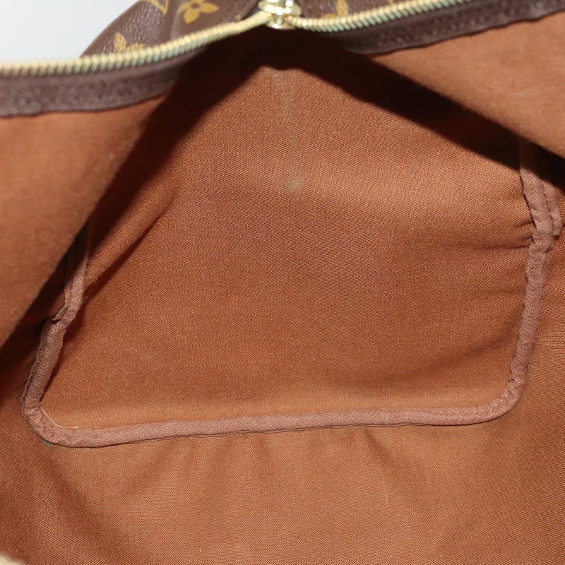 LOUIS VUITTON Monogram Keepall 55 Boston Bag M41424 LV Auth 119837