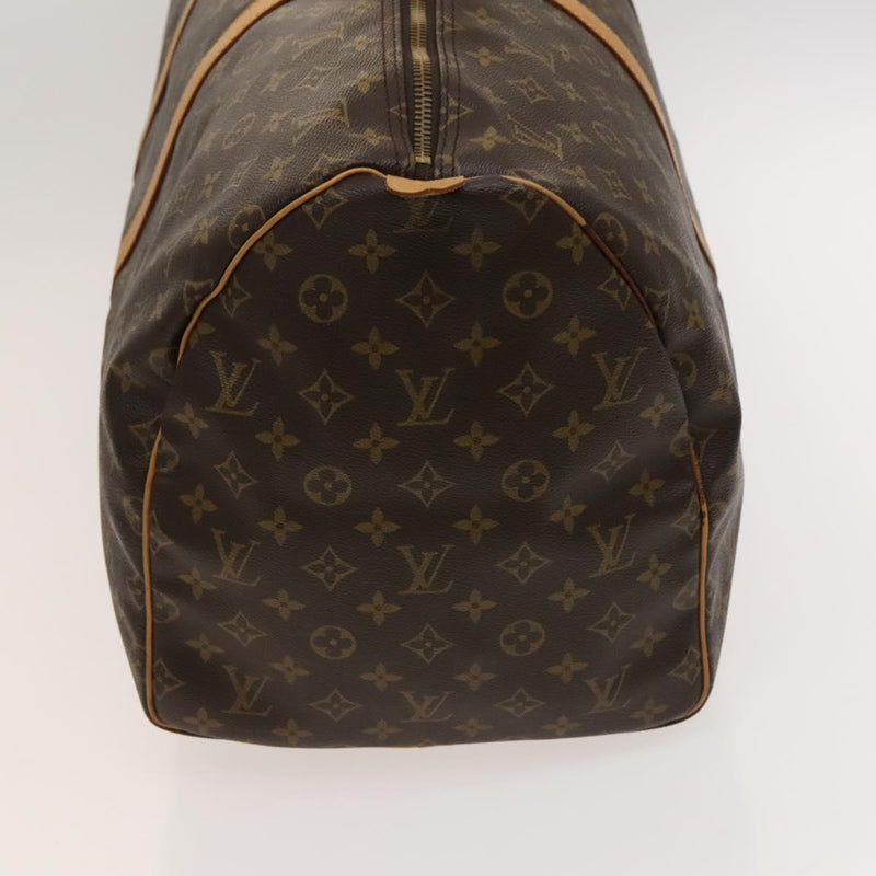 LOUIS VUITTON Monogram Keepall 55 Boston Bag M41424 LV Auth 119837