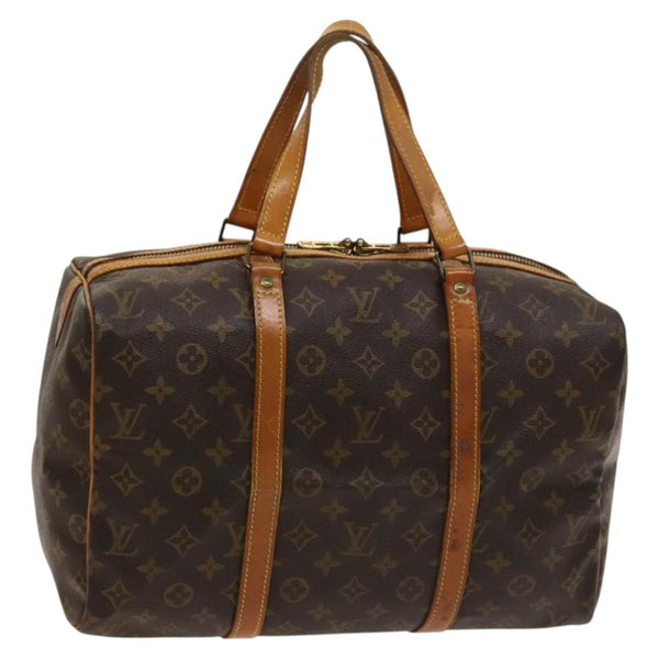 LOUIS VUITTON Monogram Sac Souple 35 Boston Bag M41626 LV Auth 119856
