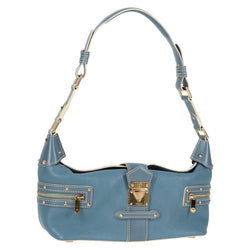 LOUIS VUITTON Suhari Ampheteu Hand Bag Blue M91860 LV Auth 119875AM