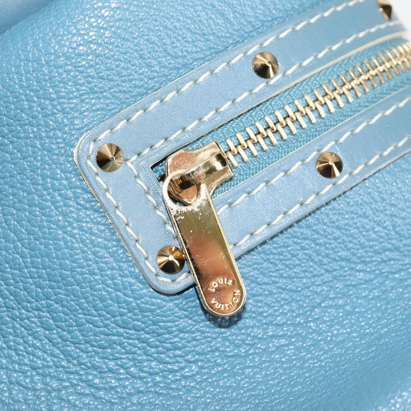 LOUIS VUITTON Suhari Ampheteu Hand Bag Blue M91860 LV Auth 119875AM