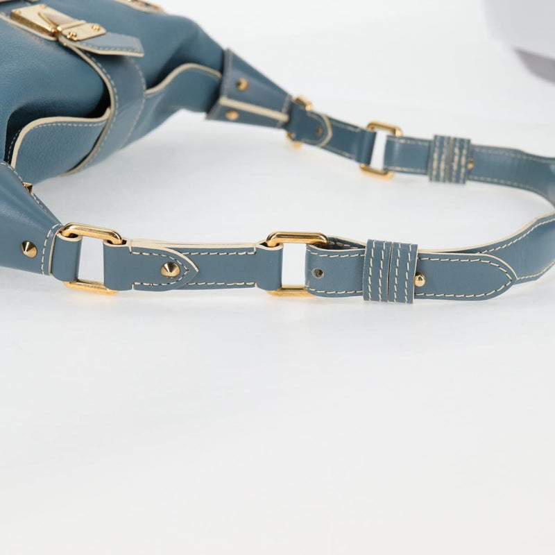 LOUIS VUITTON Suhari Ampheteu Hand Bag Blue M91860 LV Auth 119875AM