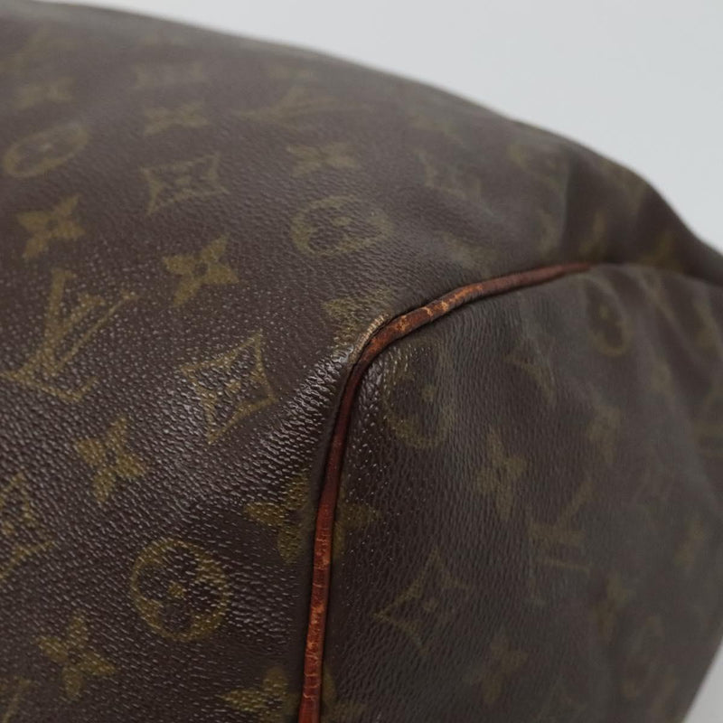 LOUIS VUITTON Monogram Speedy 35 Hand Bag M41524 LV Auth 119877