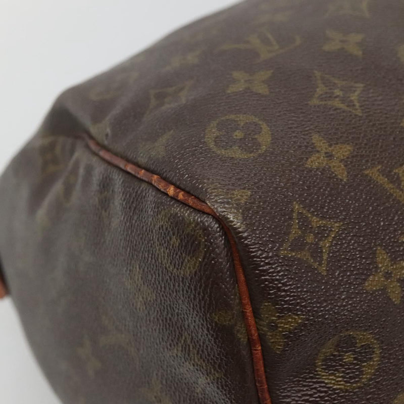 LOUIS VUITTON Monogram Speedy 35 Hand Bag M41524 LV Auth 119877