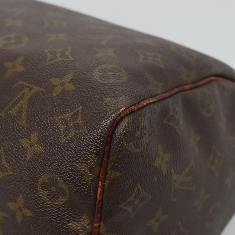 LOUIS VUITTON Monogram Speedy 35 Hand Bag M41524 LV Auth 119877