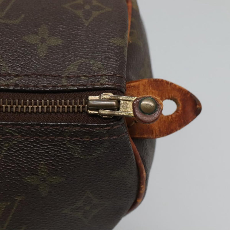 LOUIS VUITTON Monogram Speedy 35 Hand Bag M41524 LV Auth 119877
