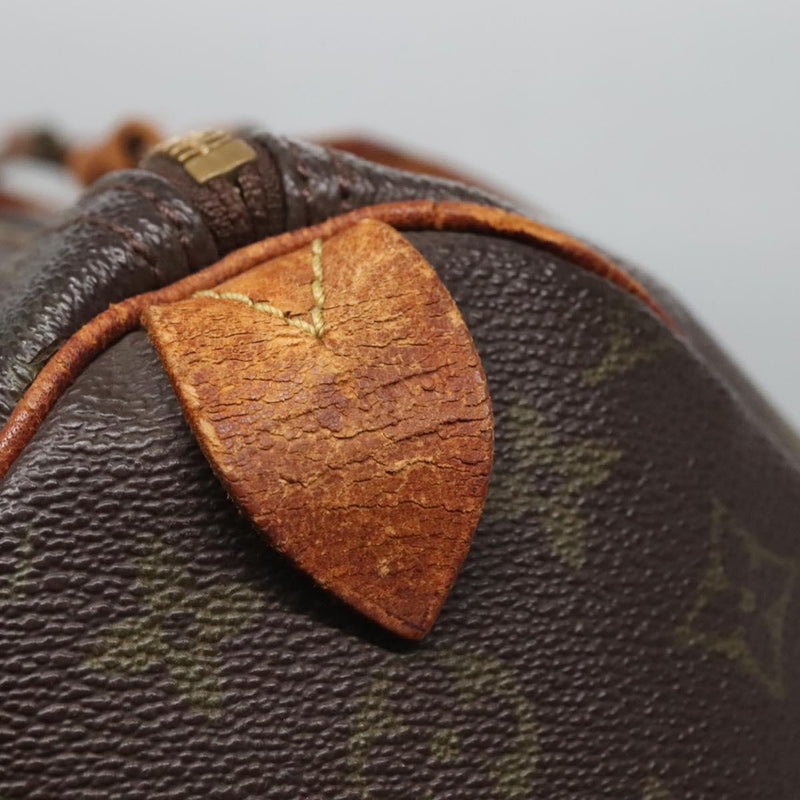 LOUIS VUITTON Monogram Speedy 35 Hand Bag M41524 LV Auth 119877