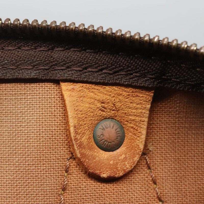 LOUIS VUITTON Monogram Speedy 35 Hand Bag M41524 LV Auth 119877