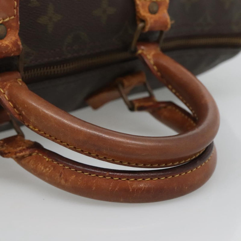 LOUIS VUITTON Monogram Speedy 35 Hand Bag M41524 LV Auth 119877