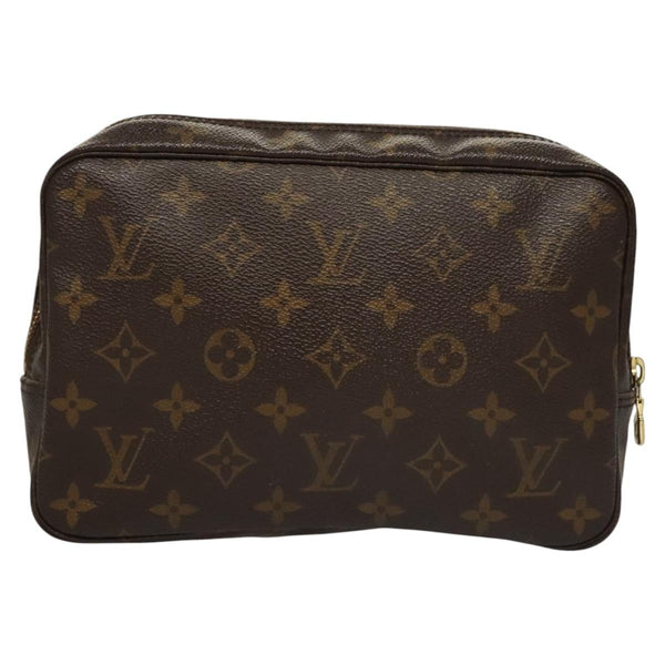 LOUIS VUITTON Monogram Trousse Toilette 23 Clutch Bag M47524 LV Auth 119879