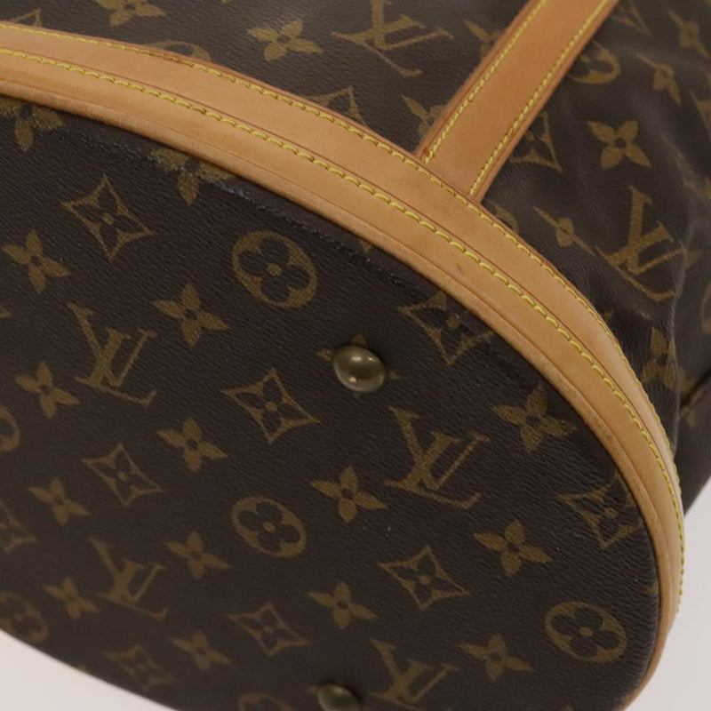 LOUIS VUITTON Monogram Bucket GM Shoulder Bag M42236 LV Auth 119882