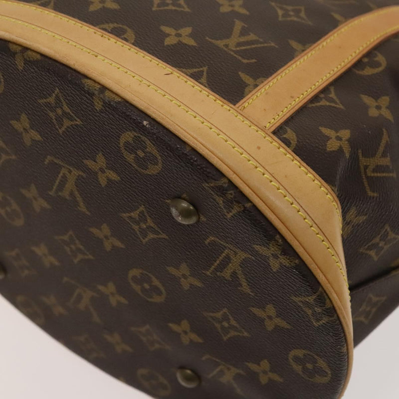 LOUIS VUITTON Monogram Bucket GM Shoulder Bag M42236 LV Auth 119882