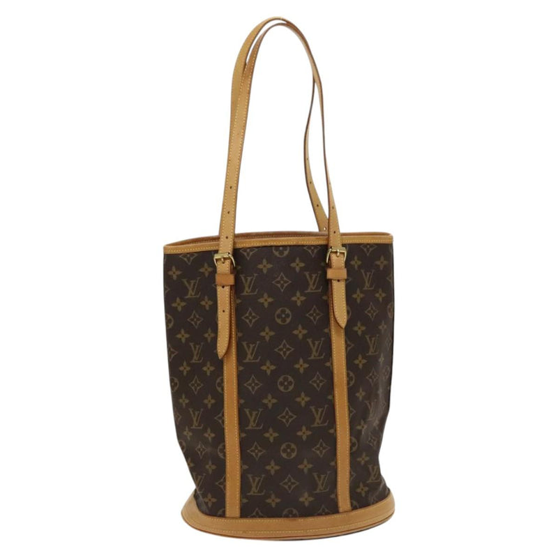 LOUIS VUITTON Monogram Bucket GM Shoulder Bag M42236 LV Auth 119882