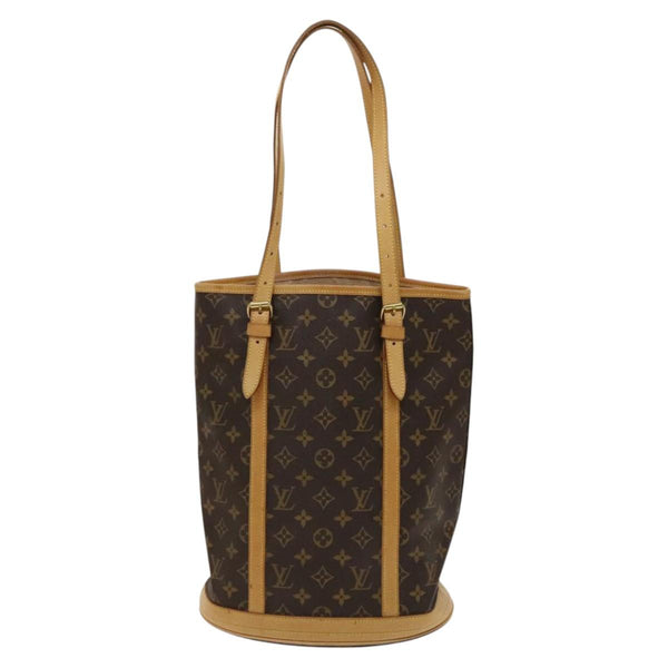 LOUIS VUITTON Monogram Bucket GM Shoulder Bag M42236 LV Auth 119882