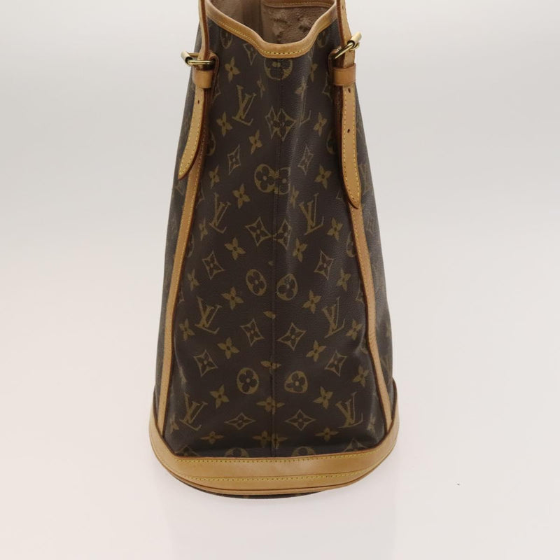 LOUIS VUITTON Monogram Bucket GM Shoulder Bag M42236 LV Auth 119882