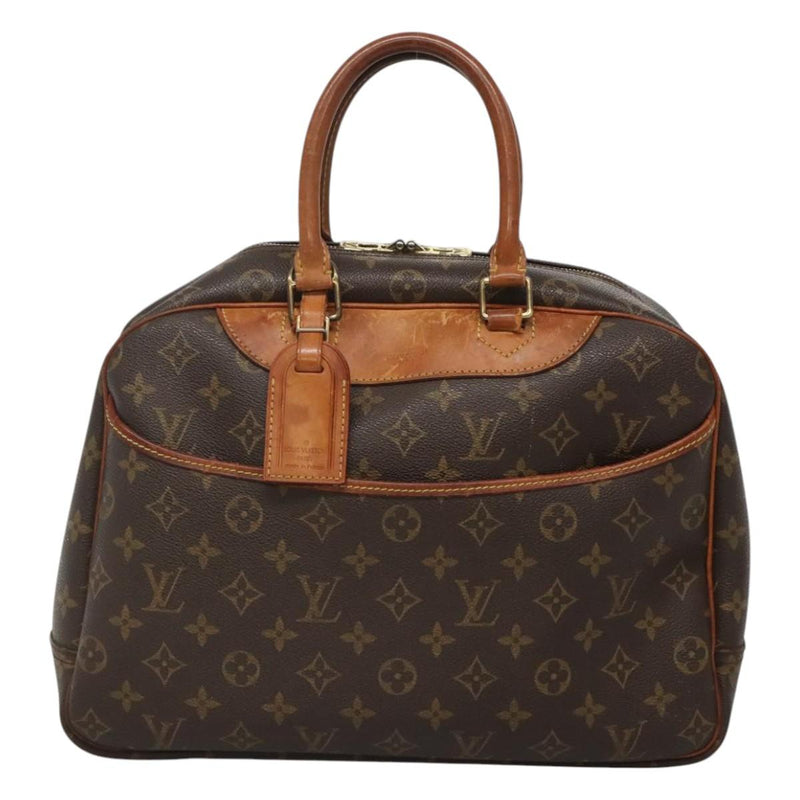 LOUIS VUITTON Monogram Deauville Hand Bag M47270 LV Auth 120061