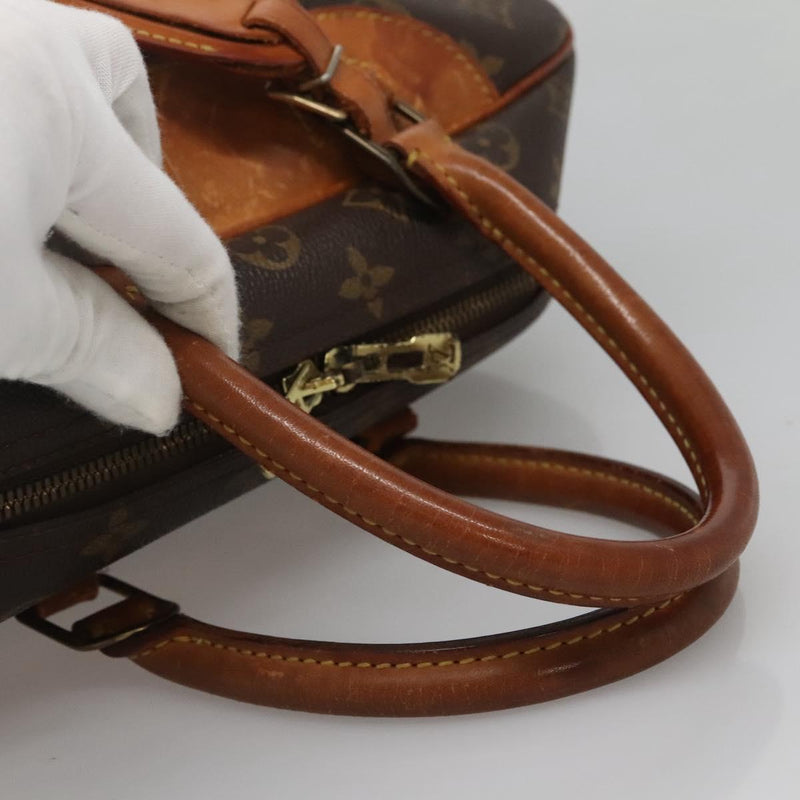 LOUIS VUITTON Monogram Deauville Hand Bag M47270 LV Auth 120061