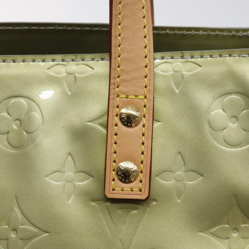 LOUIS VUITTON Monogram Vernis Reade PM Hand Bag Gris M91145 LV Auth 120063
