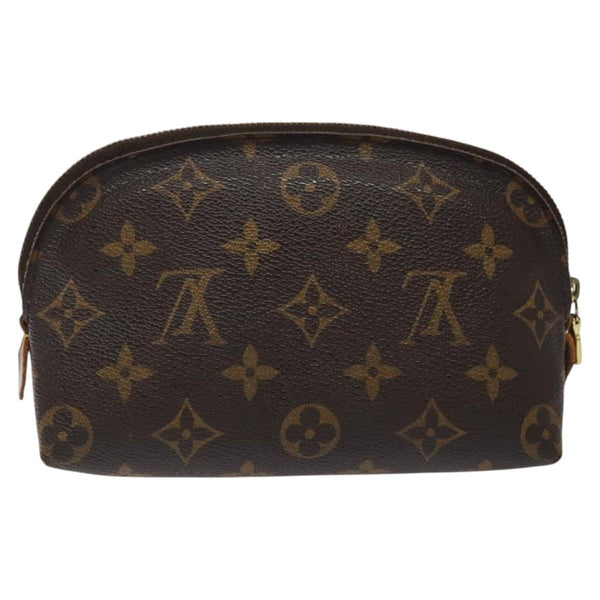 LOUIS VUITTON Monogram Pochette Cosmetic PM Cosmetic Pouch M47515 LV Auth 120069