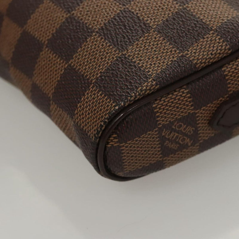 LOUIS VUITTON Damier Ebene Pochette Ipanema Shoulder Bag N51296 LV Auth 120073
