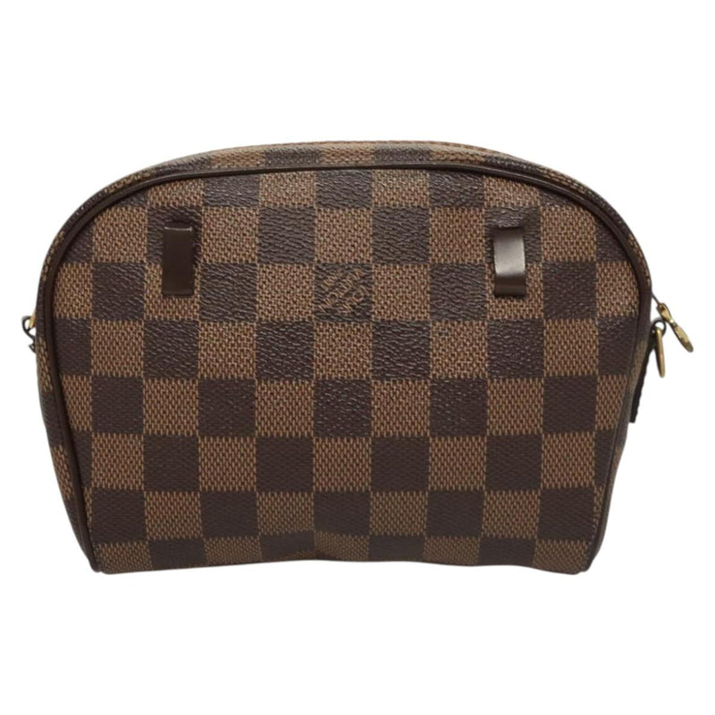 LOUIS VUITTON Damier Ebene Pochette Ipanema Shoulder Bag N51296 LV Auth 120073