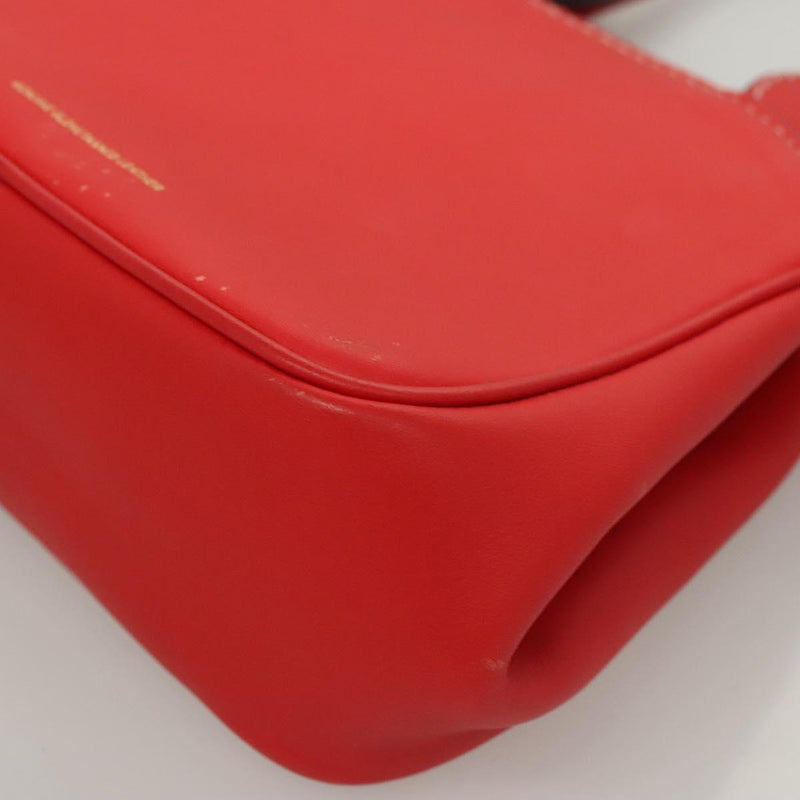 Coach Disney Collaboration Hand Bag Leather Red Auth 120076