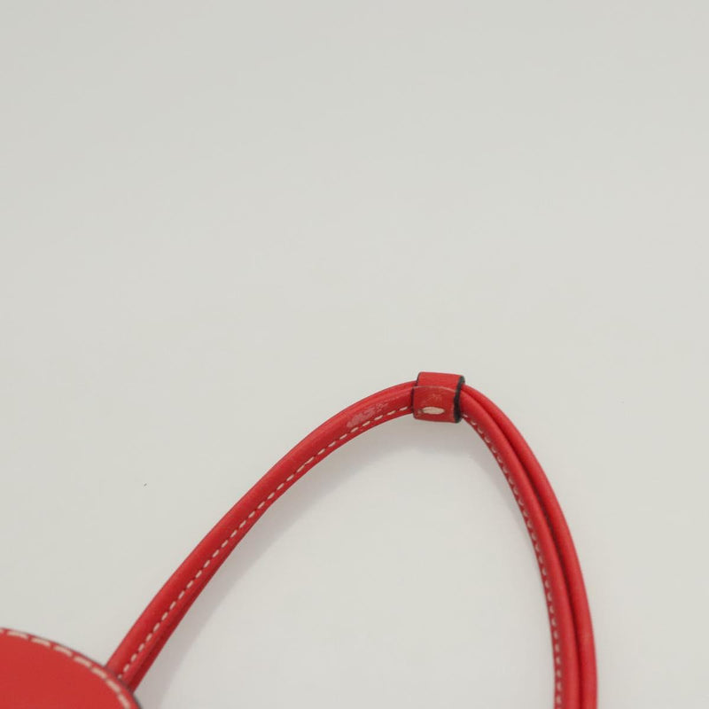 Coach Disney Collaboration Hand Bag Leather Red Auth 120076