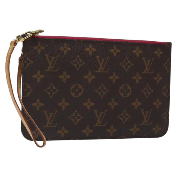 LOUIS VUITTON Monogram Neverfull MM Pouch Accessory Pouch LV Auth 120092
