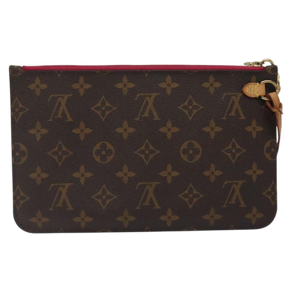LOUIS VUITTON Monogram Neverfull MM Pouch Accessory Pouch LV Auth 120092