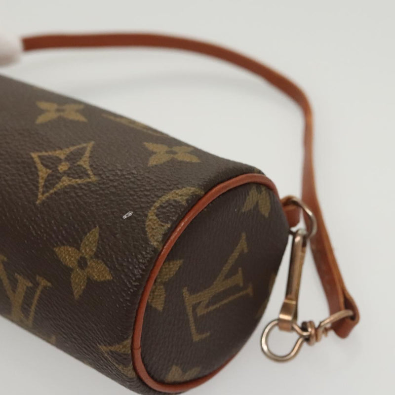 LOUIS VUITTON Monogram Papillon Pouch LV Auth 120104