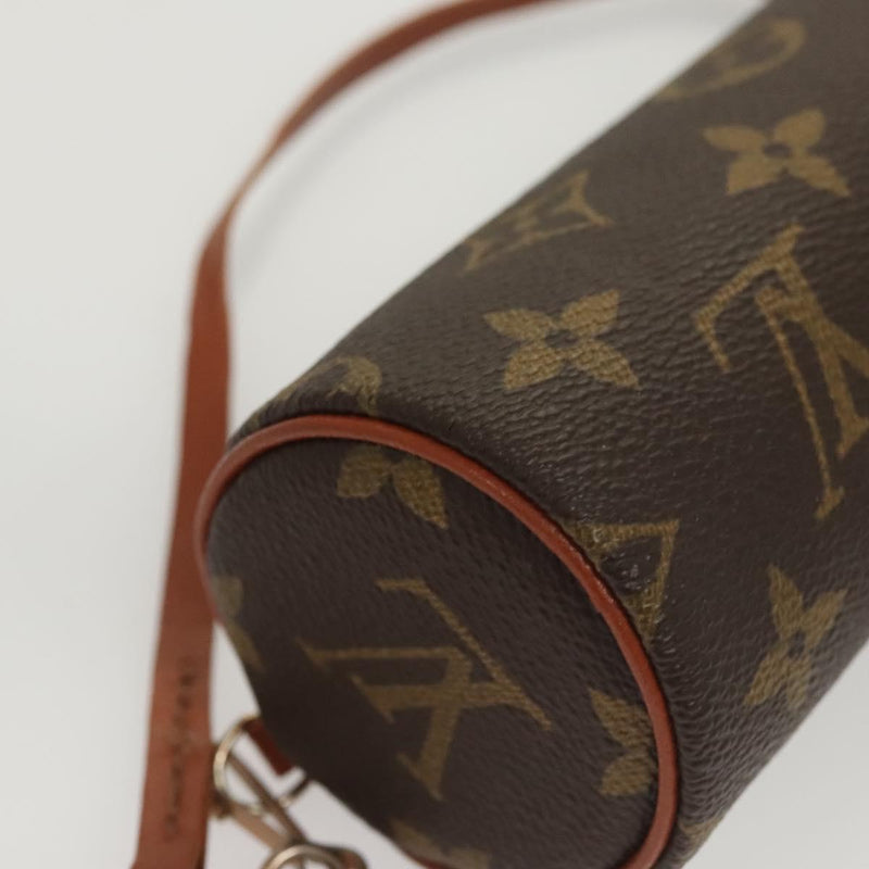 LOUIS VUITTON Monogram Papillon Pouch LV Auth 120104