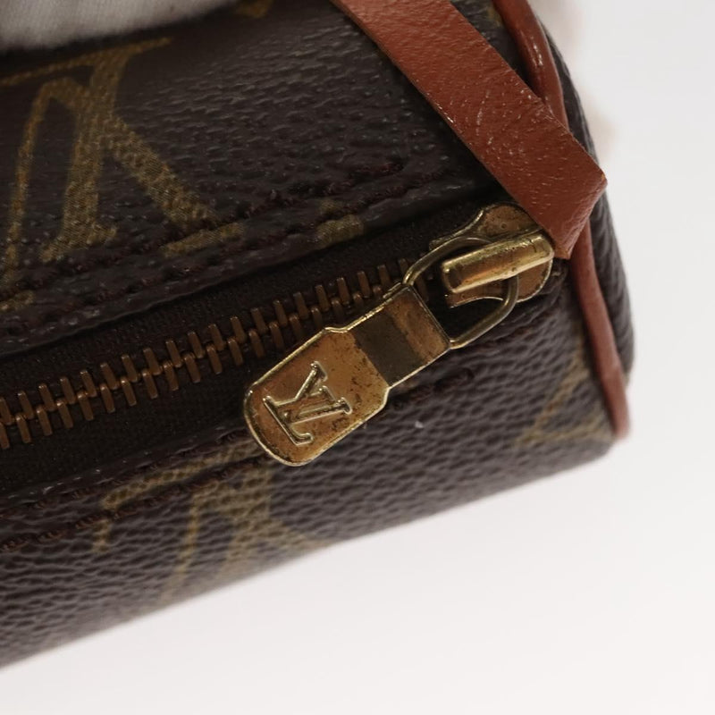 LOUIS VUITTON Monogram Papillon Pouch LV Auth 120104