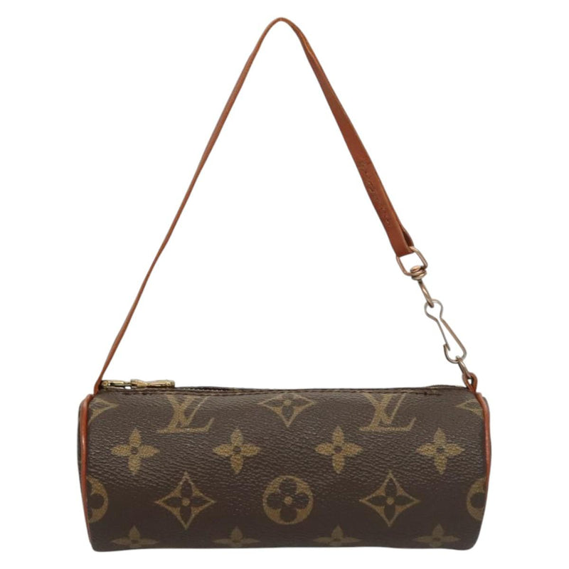 LOUIS VUITTON Monogram Papillon Pouch LV Auth 120104