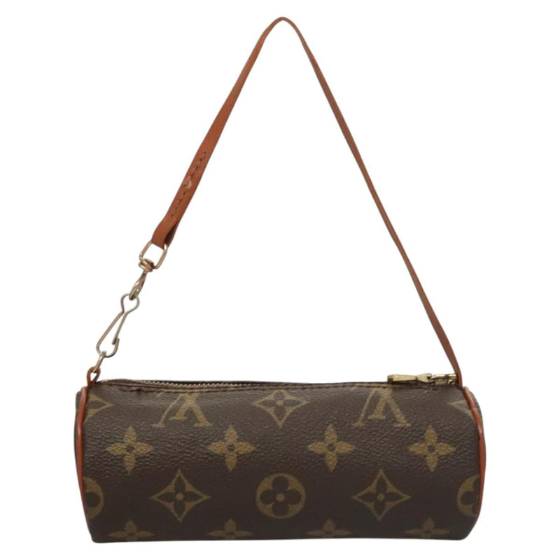 LOUIS VUITTON Monogram Papillon Pouch LV Auth 120104