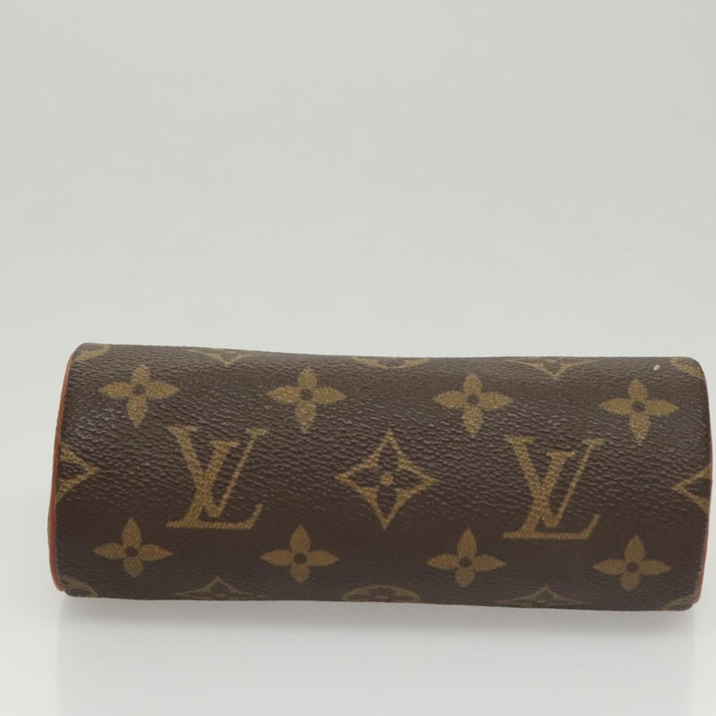 LOUIS VUITTON Monogram Papillon Pouch LV Auth 120104