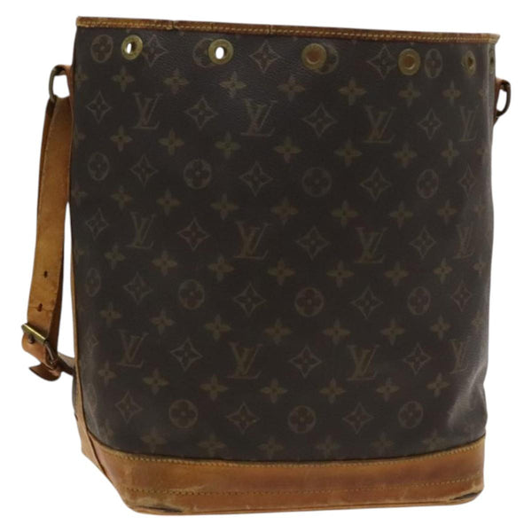 LOUIS VUITTON Monogram Noe Shoulder Bag M42224 LV Auth 120139
