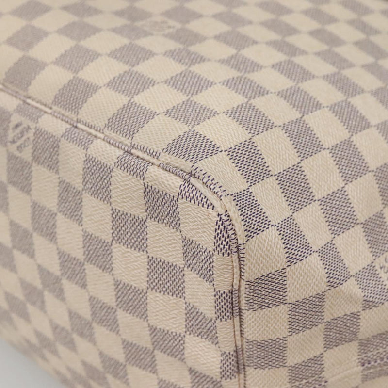 LOUIS VUITTON Damier Azur Neverfull GM Tote Bag N41360 LV Auth 120145