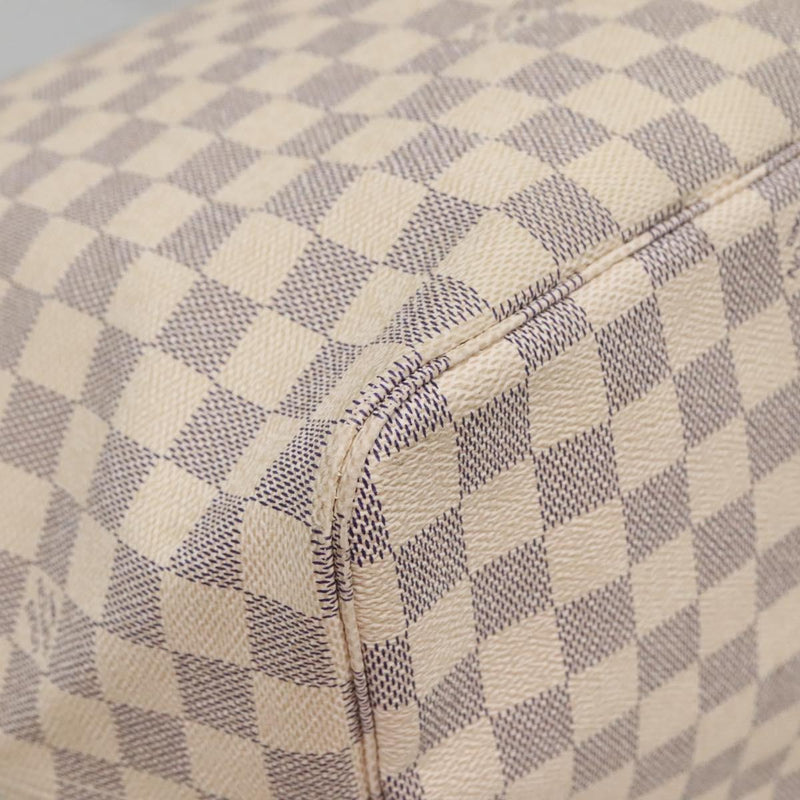 LOUIS VUITTON Damier Azur Neverfull GM Tote Bag N41360 LV Auth 120145