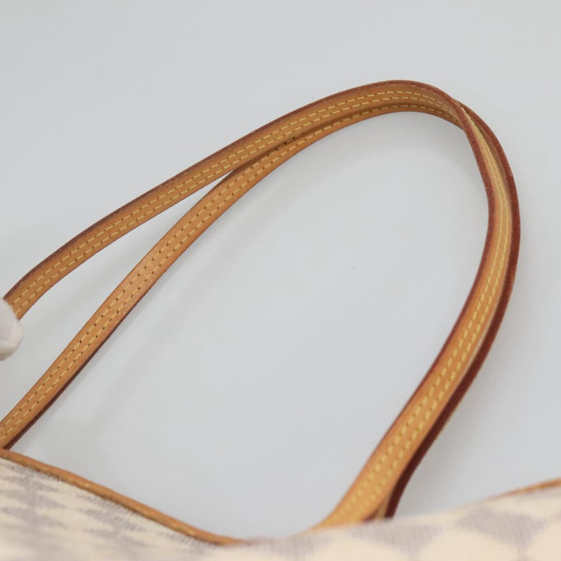 LOUIS VUITTON Damier Azur Neverfull GM Tote Bag N41360 LV Auth 120145