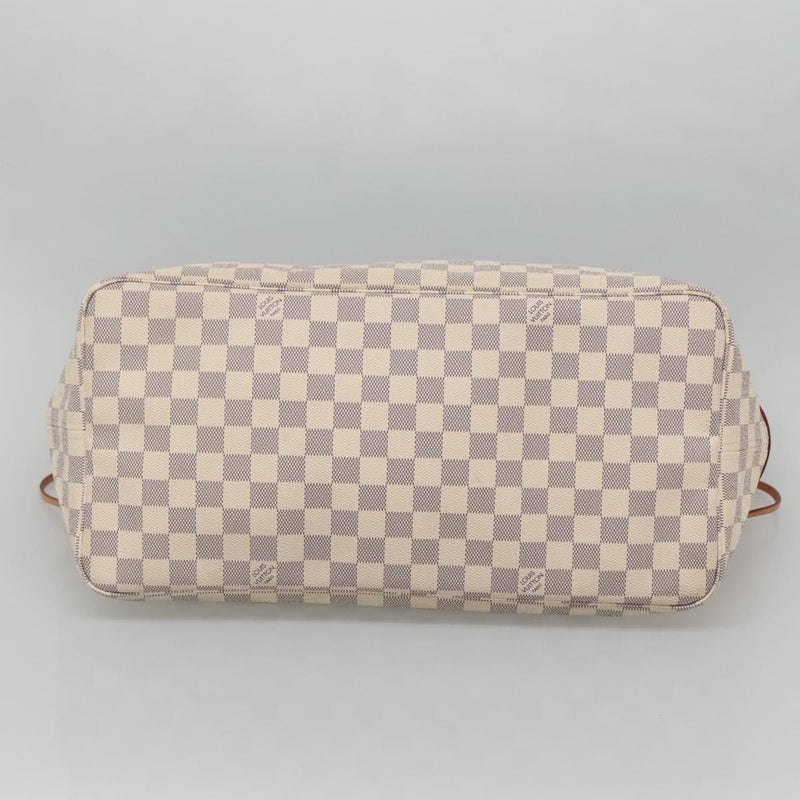 LOUIS VUITTON Damier Azur Neverfull GM Tote Bag N41360 LV Auth 120145