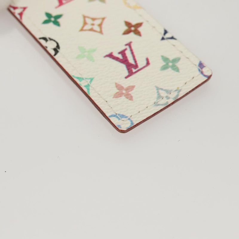 LOUIS VUITTON Monogram Multicolor Mark Page Cadu Bookmark M99196 LV Auth 120176