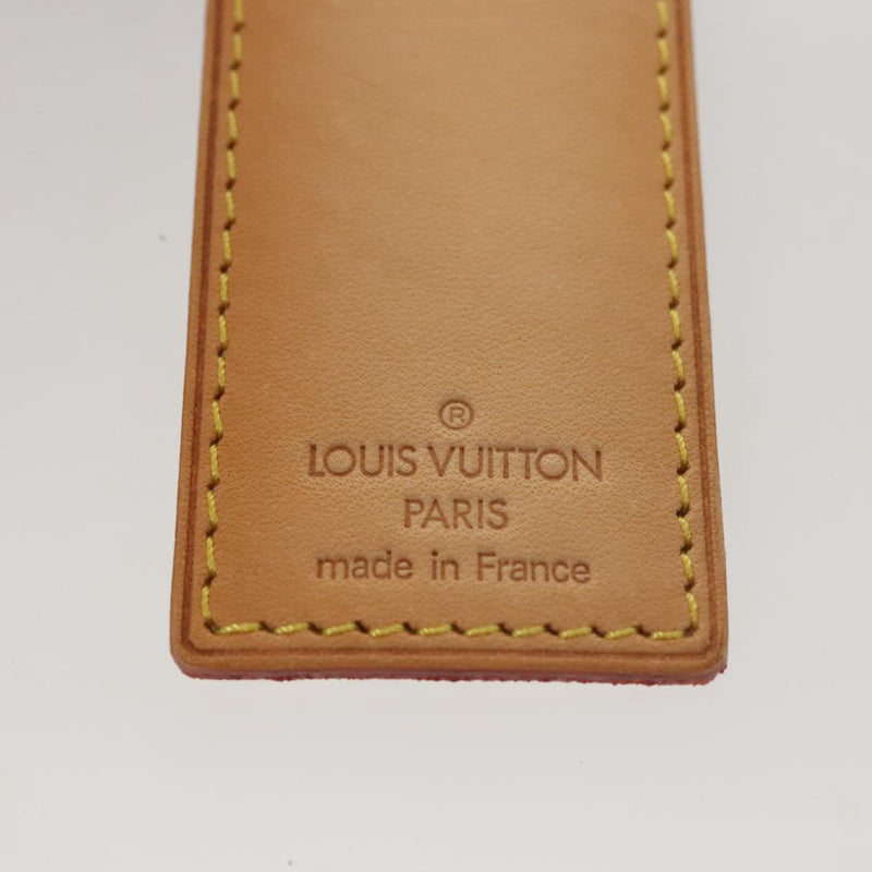 LOUIS VUITTON Monogram Multicolor Mark Page Cadu Bookmark M99196 LV Auth 120176
