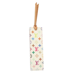 LOUIS VUITTON Monogram Multicolor Mark Page Cadu Bookmark M99196 LV Auth 120176