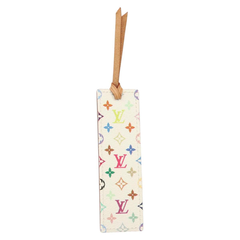 LOUIS VUITTON Monogram Multicolor Mark Page Cadu Bookmark M99196 LV Auth 120176