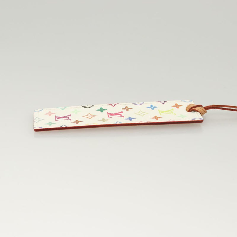 LOUIS VUITTON Monogram Multicolor Mark Page Cadu Bookmark M99196 LV Auth 120176