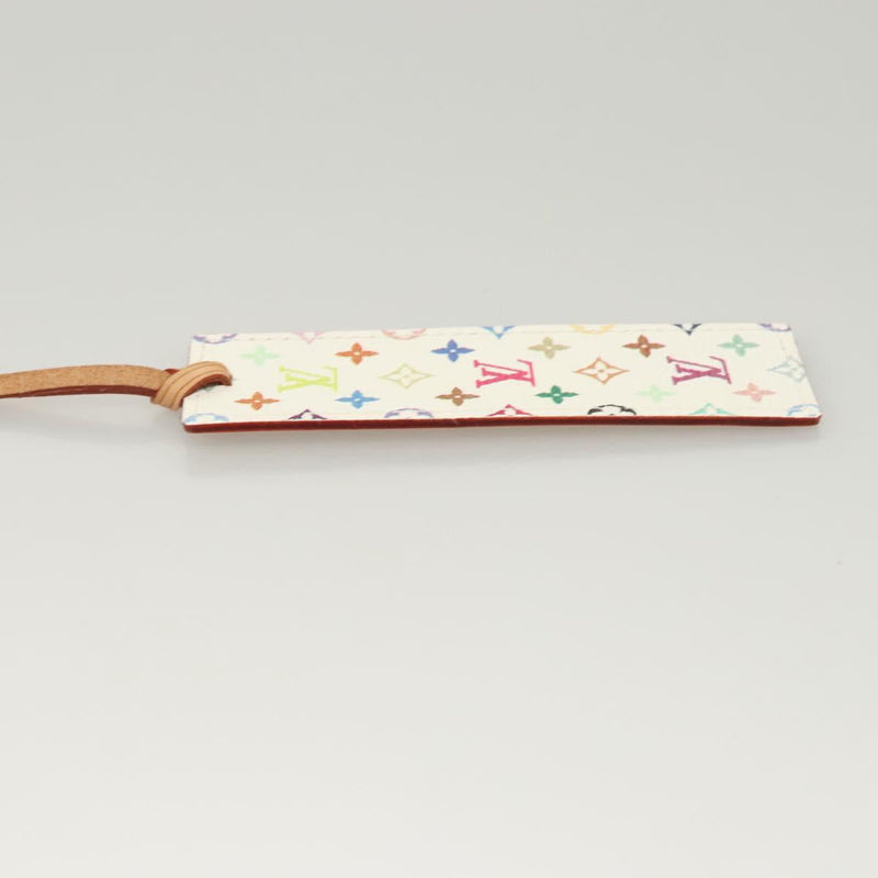 LOUIS VUITTON Monogram Multicolor Mark Page Cadu Bookmark M99196 LV Auth 120176