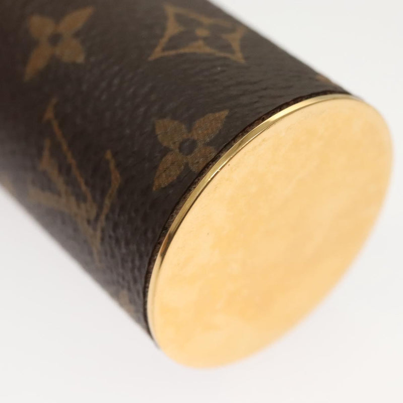 LOUIS VUITTON Monogram Lipstick Case Cosmetic Pouch MP2406 LV Auth 120235