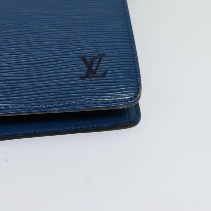 LOUIS VUITTON Epi Capuchin Shoulder Bag Blue M52345 LV Auth 120245