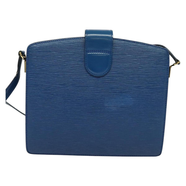 LOUIS VUITTON Epi Capuchin Shoulder Bag Blue M52345 LV Auth 120245