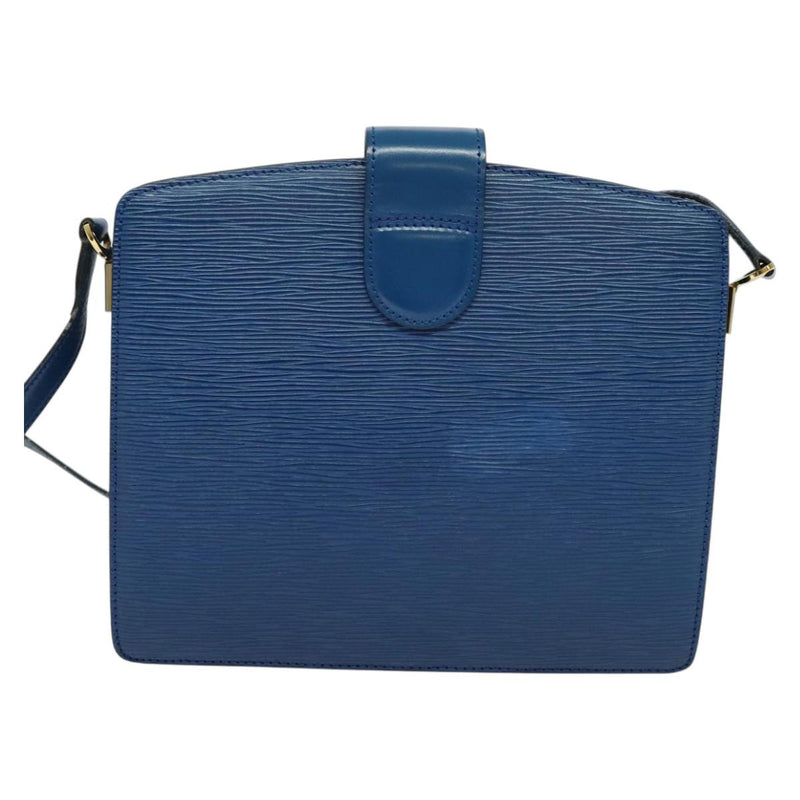 LOUIS VUITTON Epi Capuchin Shoulder Bag Blue M52345 LV Auth 120245